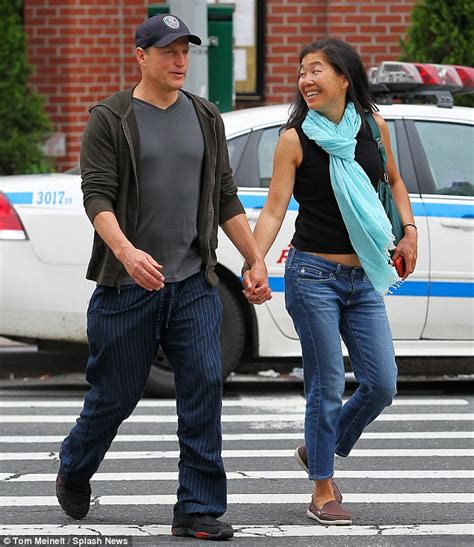 Woody Harrelson Grins As He Walks Hand In Hand With His Wife Laura