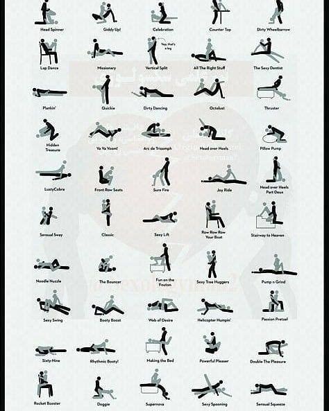 An Exercise Poster Showing The Various Exercises For People To Do In