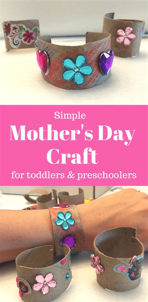 Mothers Day Craft Bracelets Mothers Day T Idea For Kids