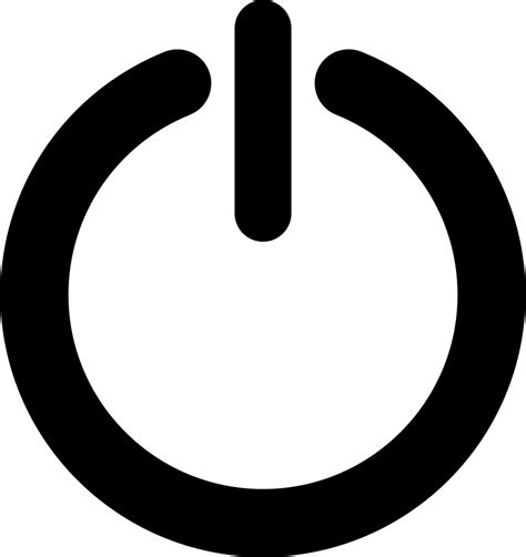 Power Button Svg Png Icon Free Download 28608 Onlinewebfontscom