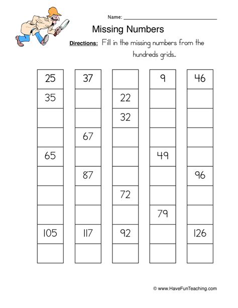 Ordering Numbers Word Problems Worksheets