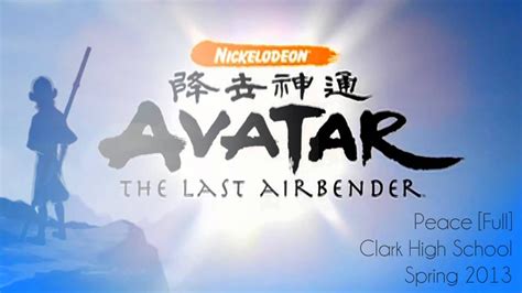 → Peace Avatar The Last Airbender Ed W Clark High School Youtube