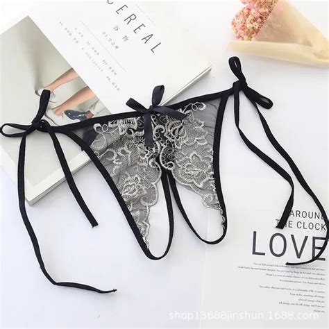 7color T Beautiful Lace Leaves Womens Sexy Lingerie Thongs G String Underwear Panties Briefs