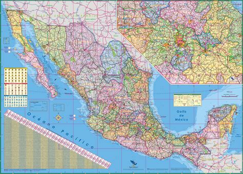 Guia Roji Carreteras De Mexico Mapa