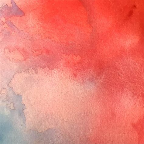 Pretty Red Watercolor Texture Vector Free Download