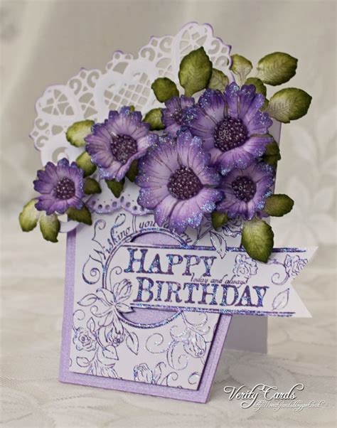 Verity Cards Birthday Flowers