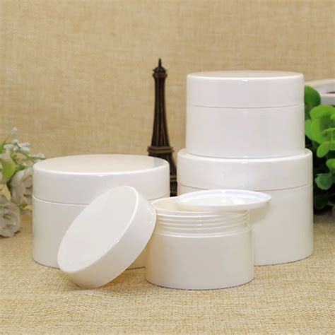 20pcs 100g 120g White Cream Jar Cosmetic Packaging Box Manufacturers