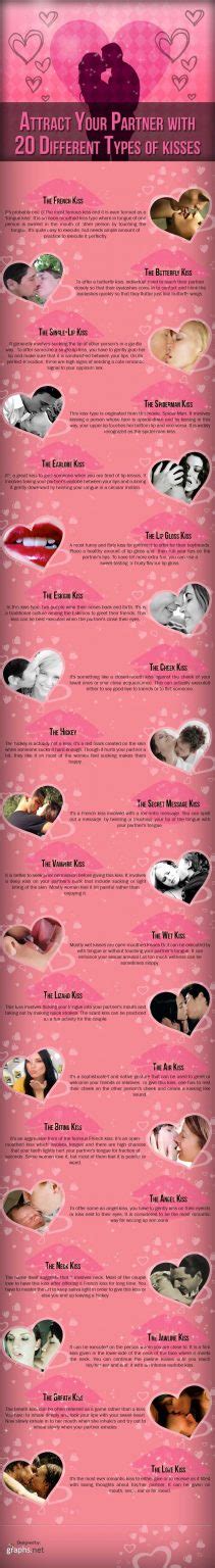 43 20 Different Types Of Kisses 50 Infographics About Love You Must To Read