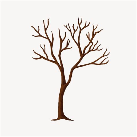 Bare Tree Silhouette Clipart Leafless Tree Clip Art Clip Art Library