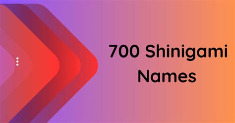 700 Shinigami Names To Embrace The Eternity Of Death And Rebirth