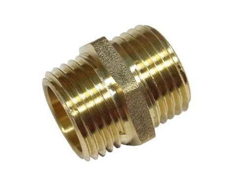 Treaded Brass Hex Nipple Thread Size Mm At Rs Piece In Mumbai