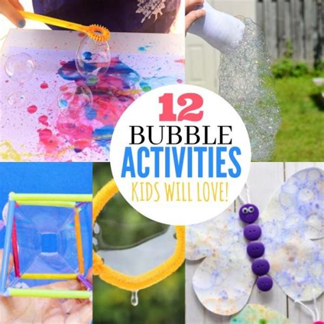 Bubble Activities For Kids 12 Bubble Activities For Hours Of Fun