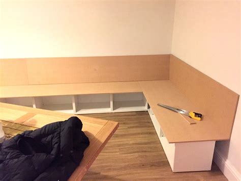 Ikea Hack Eckbank | Ikea dining, Ikea dining room, Bench seat dining