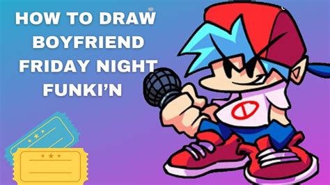 How To Draw Friday Night Funkin Boyfriendfnf Youtube