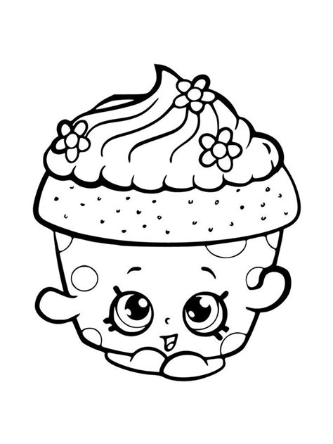 cupcake queen coloring pages. Cupcake is a cake in a cup, a small cake