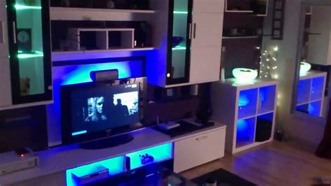Ikea Expedit Led Dioder Living Gaming Room Wohnzimmer