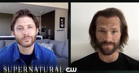 I think we have like 10 minutes of footage of ackles and i just messing. Supernatural Stars Jared Padalecki, Jensen Ackles Make It ...
