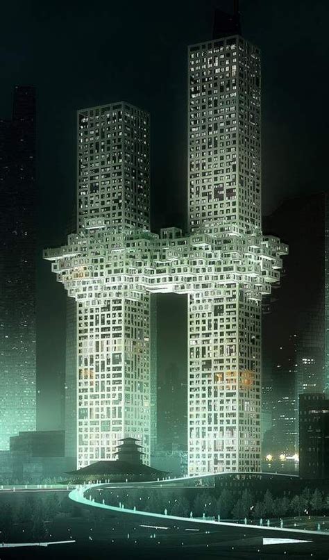 The Cloud Seoul Building Architecture Skyscraper