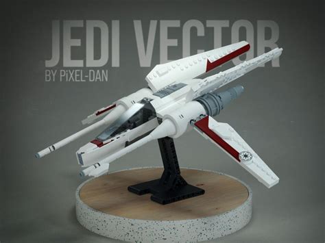 Lego Moc Pixel Dans Vector Starfighter By Pixel Dan Rebrickable