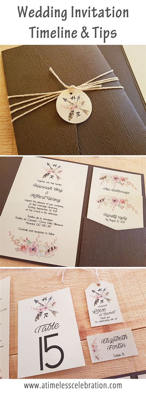 Maybe you would like to learn more about one of these? When to Send Out Wedding Invitations Timeline & Tips in ...