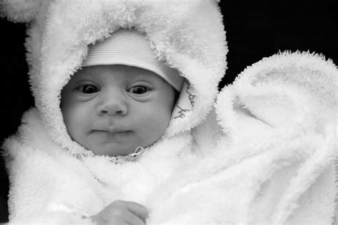 Newborn Baby In Winter Free Stock Photo Public Domain Pictures