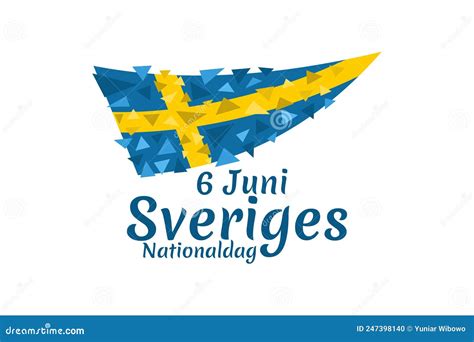 Traducción 6 De Junio Día Nacional Feliz Día Nacional De Suecia