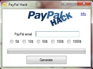 Some changes were implemented to improve the stability of the software. Free download program Paypal Money Hack Generator 2011 Password - softkeycine