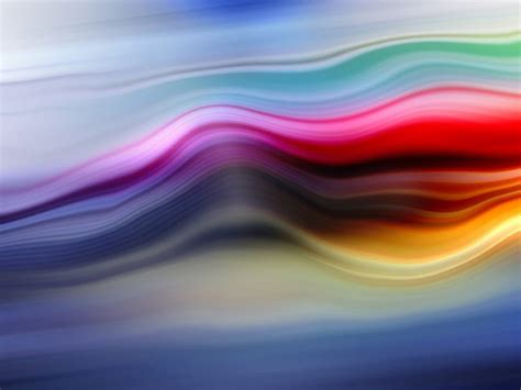 Color Waves Blue Green Red Yellow Hd Wallpaper Pxfuel