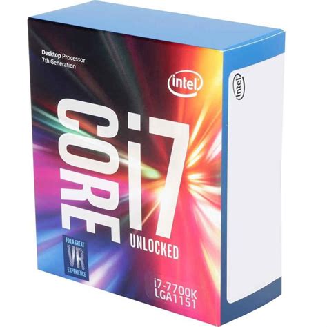 Intel Core I7 7700k 42ghz Lga 1151 Kaby Lake Cpu آرکا آنل