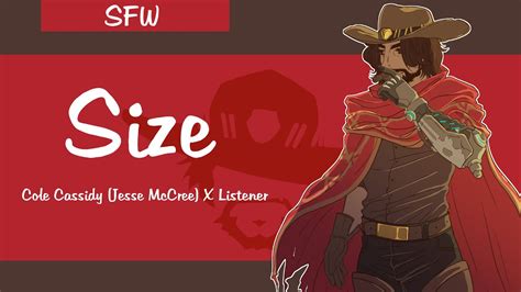 ~overwatch cole cassidy x listener sfw size~ youtube