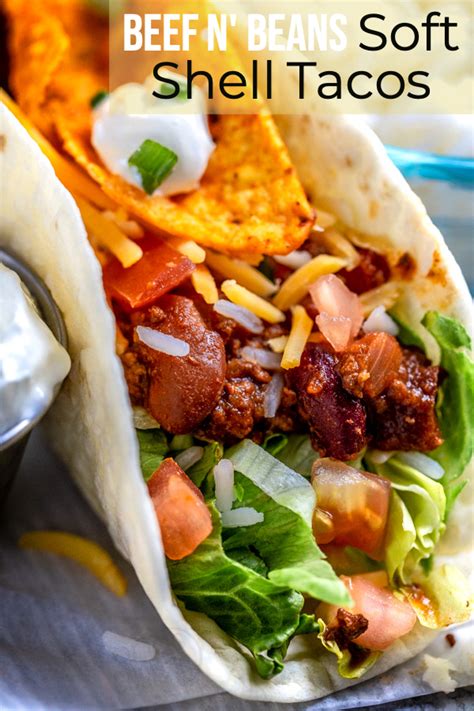 Taco time, 1 taco (7oz). Soft Shell Tacos Recipe | Alyona's Cooking Recipes