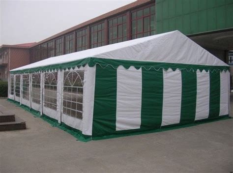 Tenda Tenda Tahan Api Dengan Bingkai Tabung Baja Terikat dengan Senyawa