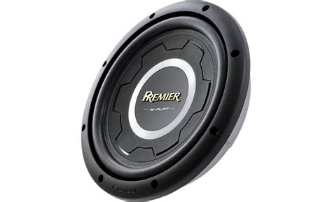 Pioneer Premier Ts Sw1201s4 Shallow Mount 12 4 Ohm Subwoofer At