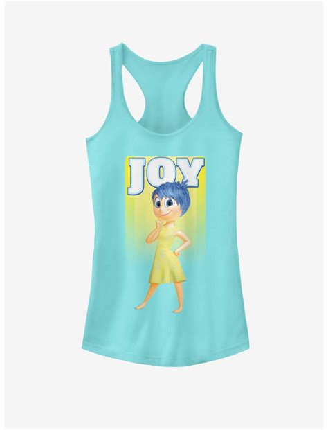 Disney Pixar Inside Out Joy Girls Tank Blue Hot Topic