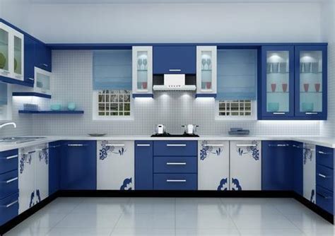 What are the pros and cons of sunmica? Acrylic Modular Kitchen, Acrylic kitchen cabinet, High ...