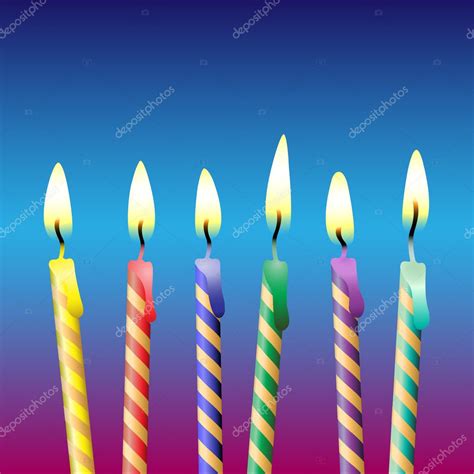 Birthday Candles Stock Vector Image By ©binkski 6373213