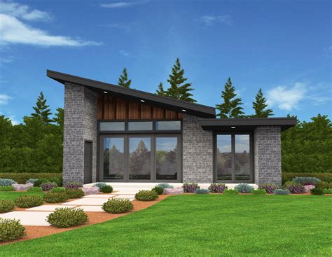 890 sq ft, 2 bedrooms | 2 bathrooms this study. Mercury Small House Plan | Modern Shed Roof Home Design with Photos