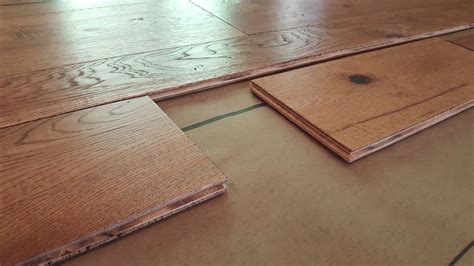 How To Install Engineered Hardwood Flooring Youtube