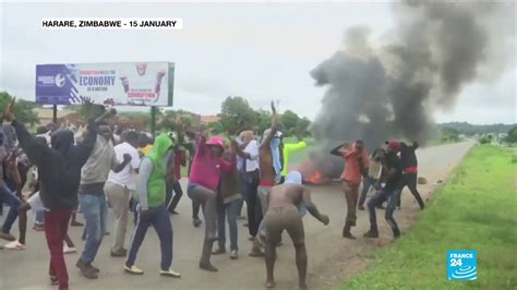 Mnangagwa Announces Probe Into Police Response To Zimbabwe Protests Youtube