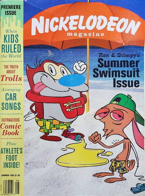 Highlights From The Summer 1993 Issue Of Nickelodeon Magazine