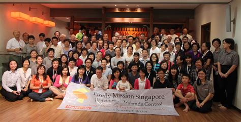 Group Photograph Of Firefly Mission Singapore Members And Nalandians At