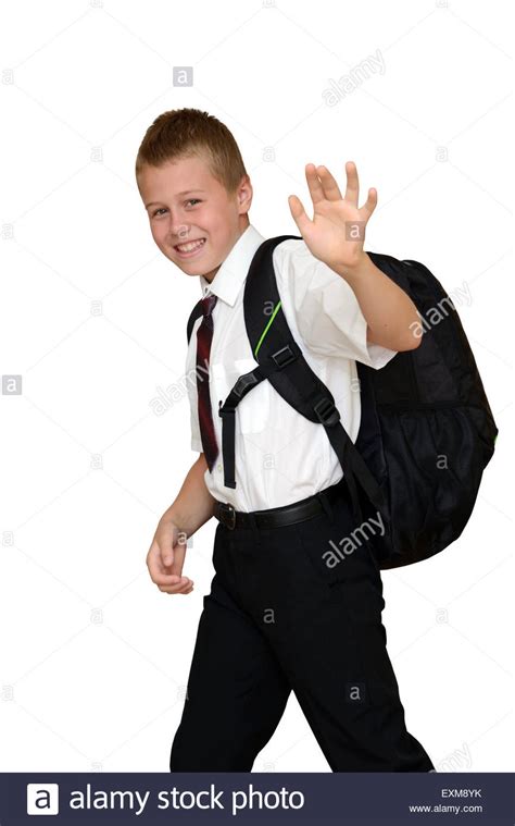School Boy Walking Hi Res Stock Photography And Images Alamy