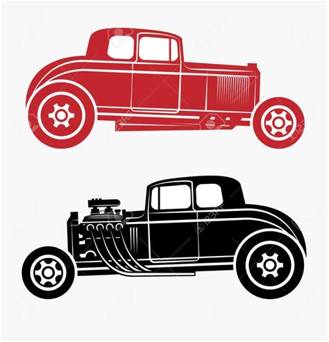 Hot Rod Clip Art Library