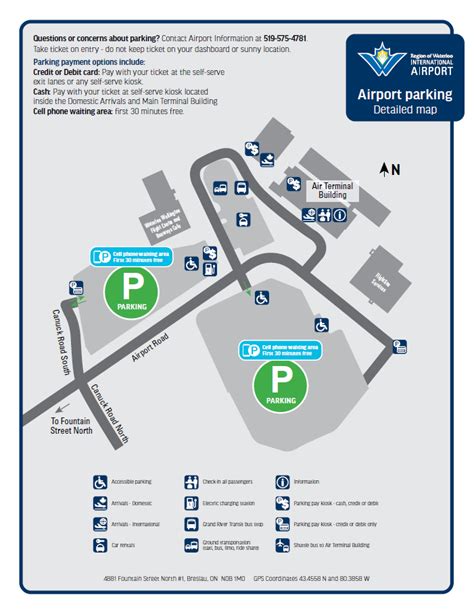 Parking Region Of Waterloo International Airport