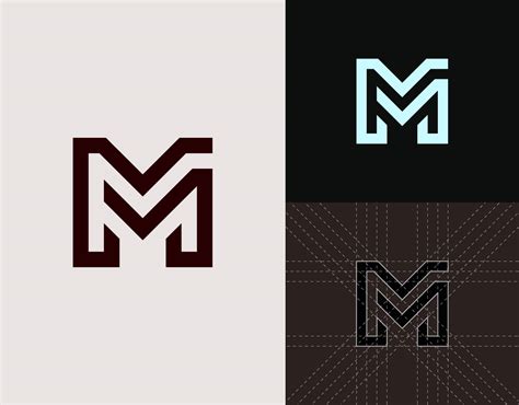 Letter M Monogram Logo On Behance