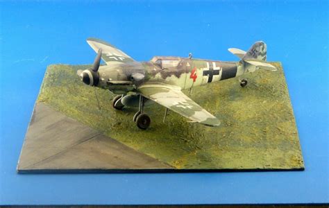 172 Wwii Diorama Display Airfield Base For Airplane Scale Model Kits