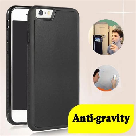 anti gravity phone case for iphone x 5 se 6 6s 7 8 plus xr xs max magical nano suction adsorbed