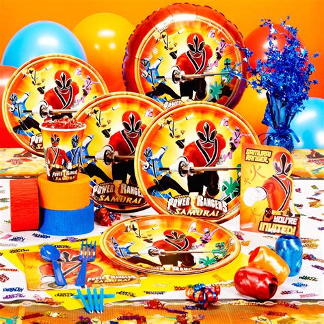 Download Power Rangers Party Supplies | Power ranger birthday party ...