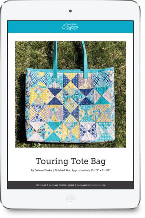 Touring Tote Bag National Quilters Circle