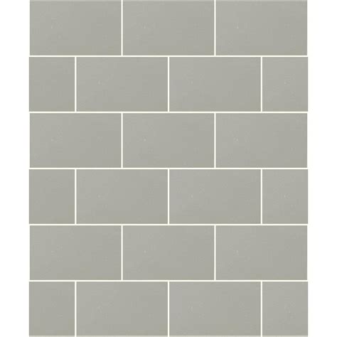 Advantage Neale Light Grey Subway Tile Wallpaper Sample 2814 M1123sam